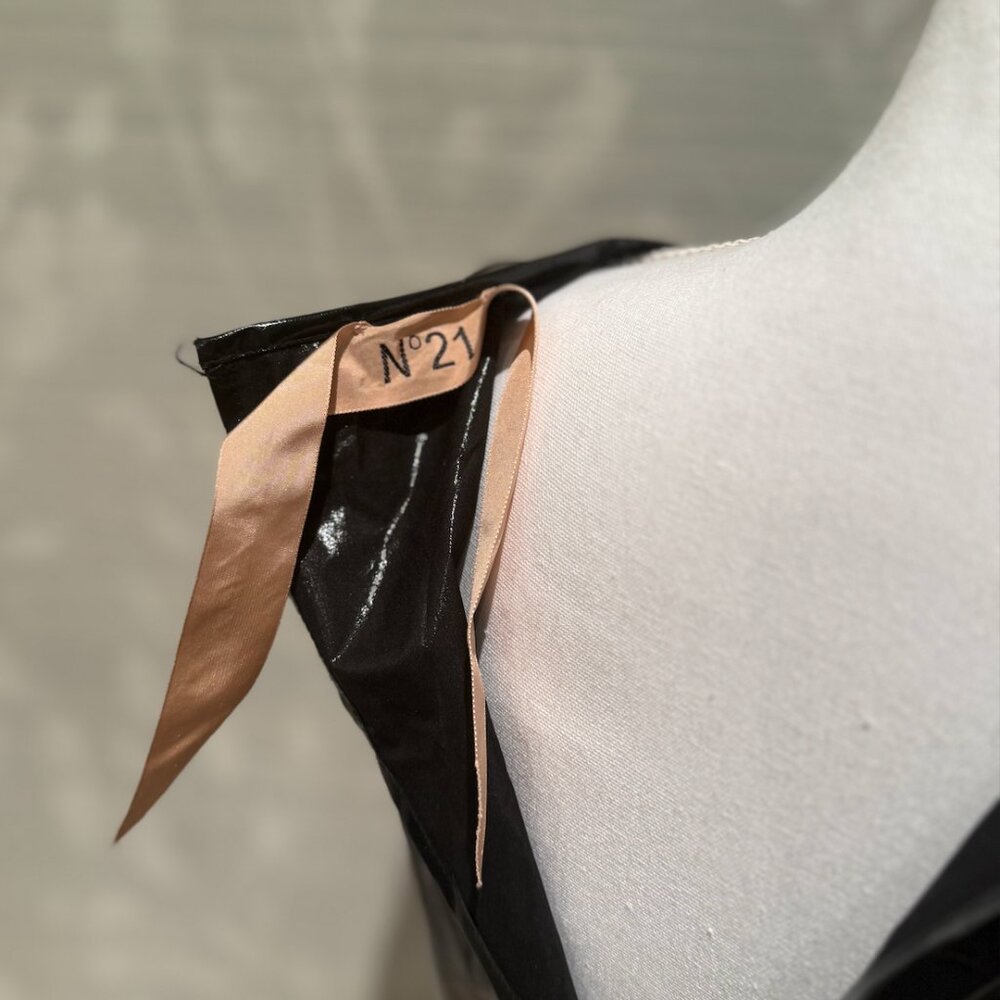 N°21 High-Shine Coated Silk Tank (S/M)